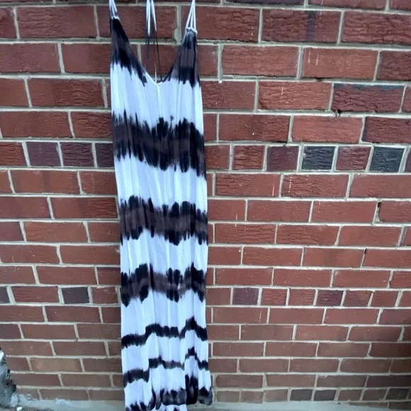 La Blanca | Dresses | La Blanca Maxi Dress Swimsuit Cover Up Sheer Long  Style Braided Straps Size S | Poshmark